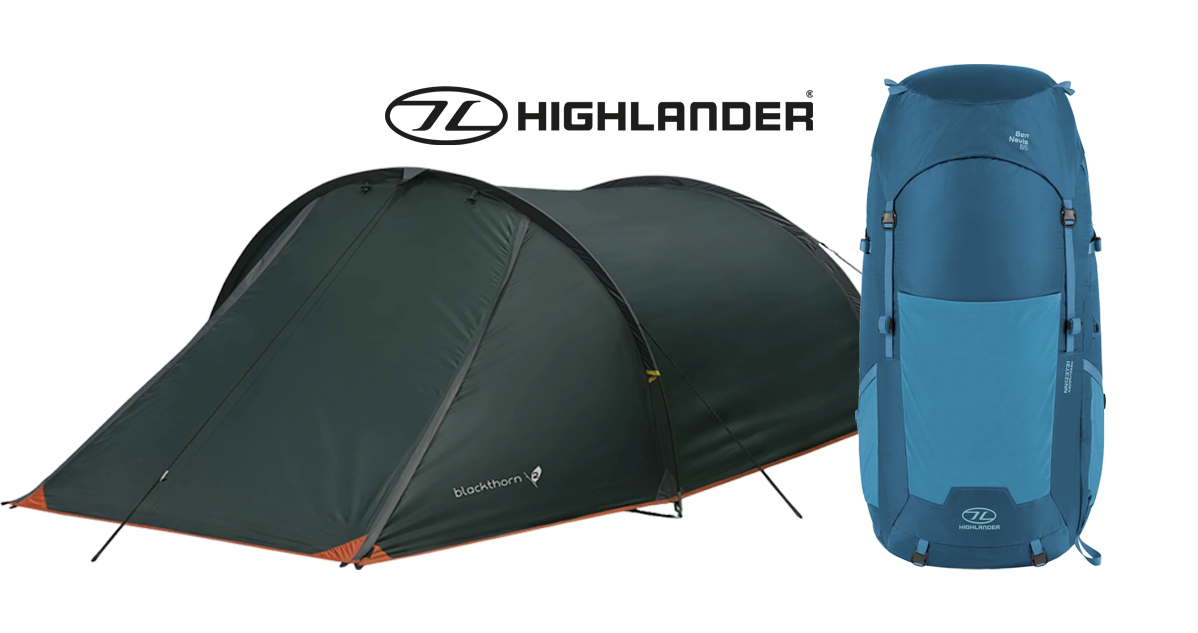 Tent and rucksack