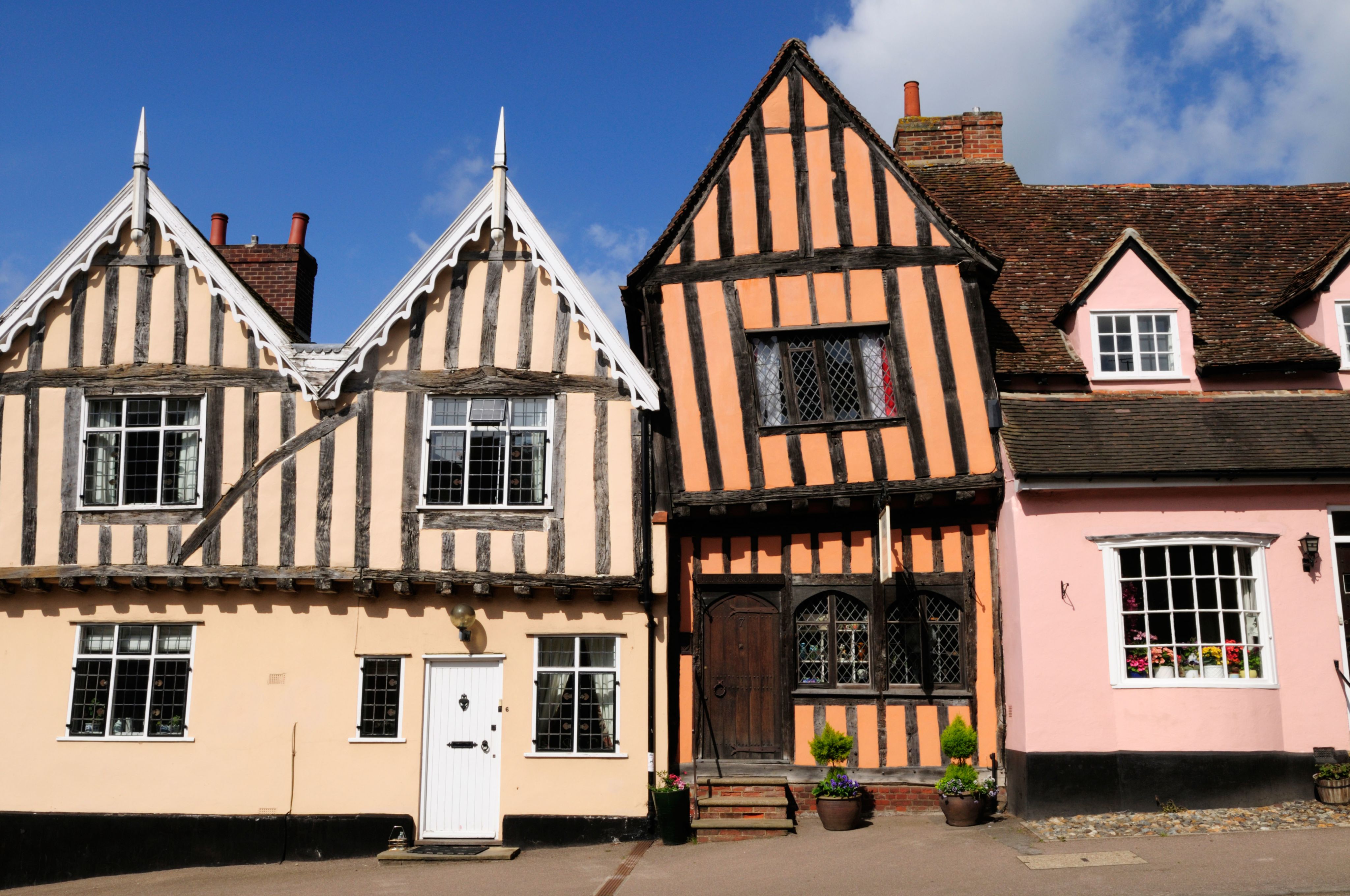 Houses in Lavenham, Suffolk