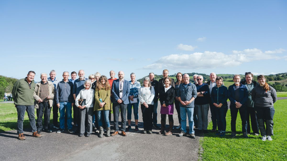 Carmarthenshire's Pathways Partnership volunteers 