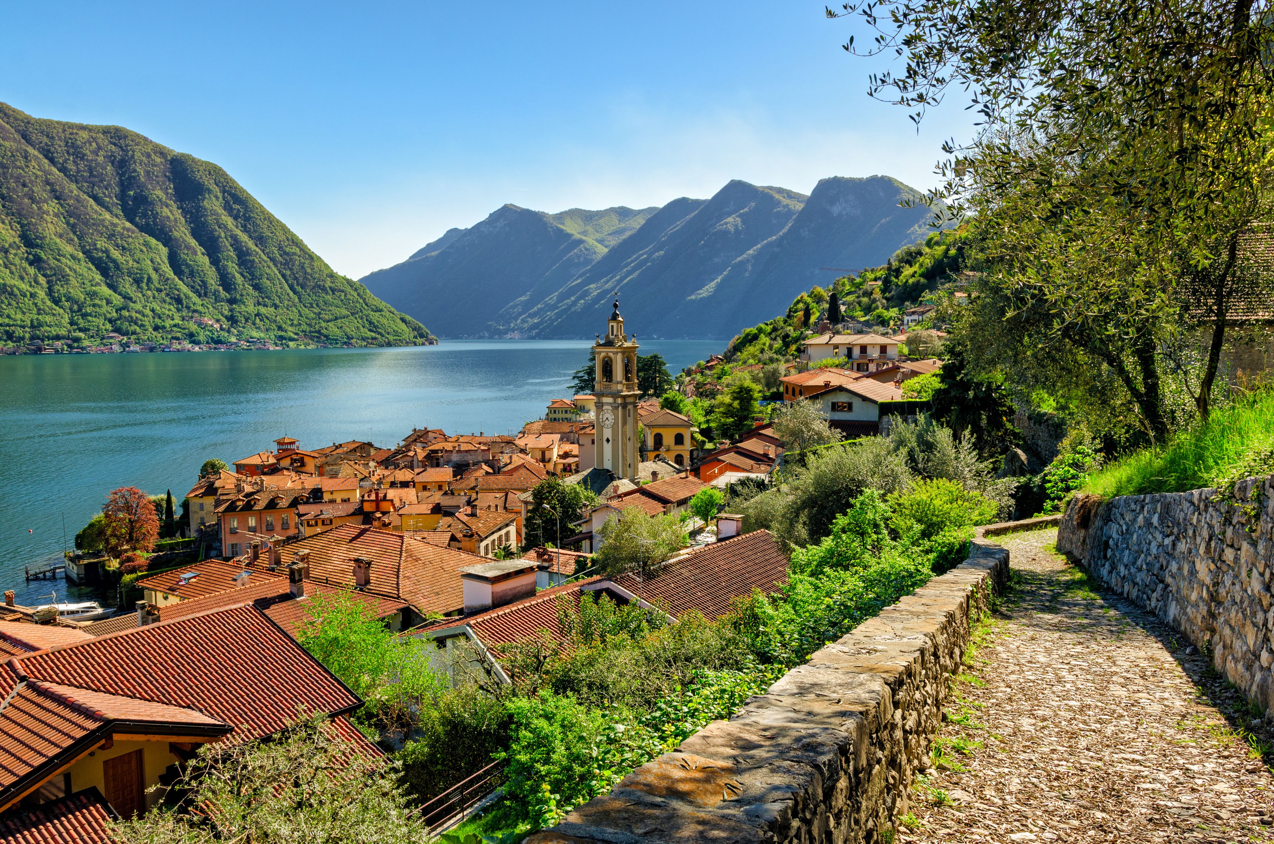 Chestnut Path, Lake Como