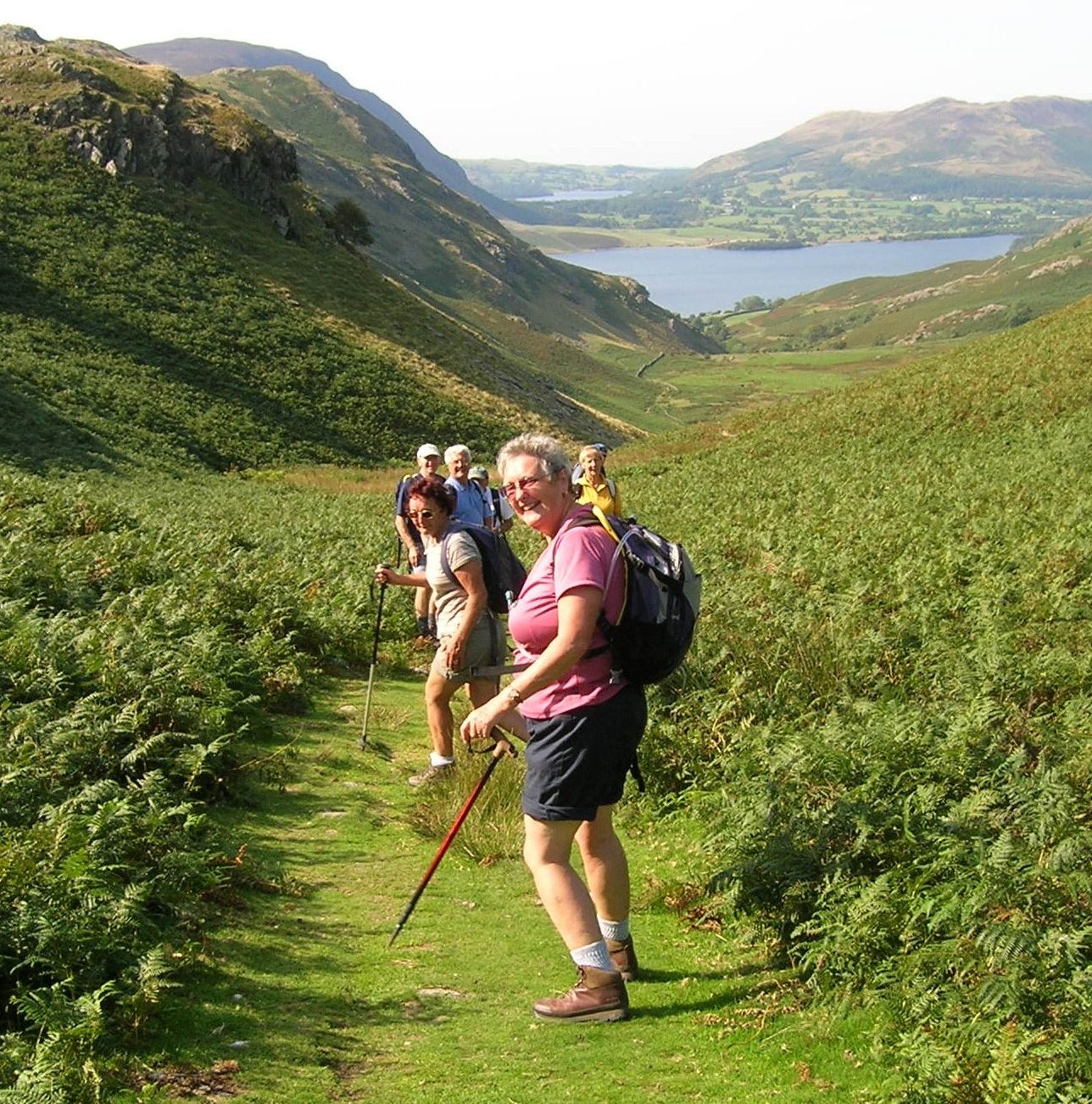 Group of Sunderland Ramblers in the Lake District in 2006